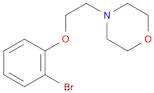 Morpholine, 4-[2-(2-bromophenoxy)ethyl]-