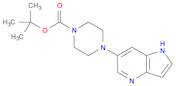 1-Piperazinecarboxylic acid, 4-(1H-pyrrolo[3,2-b]pyridin-6-yl)-, 1,1-dimethylethyl ester