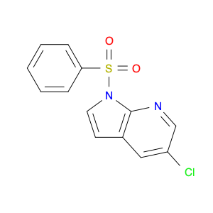 1H-Pyrrolo[2,3-b]pyridine, 5-chloro-1-(phenylsulfonyl)-