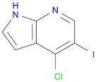 1H-Pyrrolo[2,3-b]pyridine, 4-chloro-5-iodo-