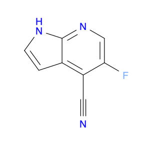 1H-Pyrrolo[2,3-b]pyridine-4-carbonitrile, 5-fluoro-