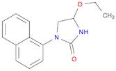 2-Imidazolidinone, 4-ethoxy-1-(1-naphthalenyl)-