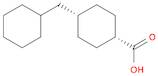 Cyclohexanecarboxylic acid, 4-(cyclohexylmethyl)-, cis-