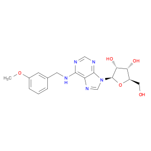 Adenosine, N-[(3-methoxyphenyl)methyl]-