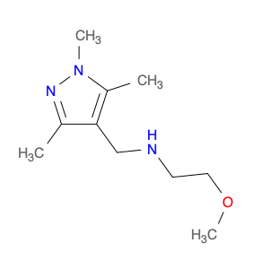 1H-Pyrazole-4-methanamine, N-(2-methoxyethyl)-1,3,5-trimethyl-