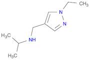 1H-Pyrazole-4-methanamine, 1-ethyl-N-(1-methylethyl)-