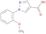 1H-Pyrazole-4-carboxylic acid, 1-(2-methoxyphenyl)-