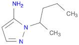 1H-Pyrazol-5-amine, 1-(1-methylbutyl)-