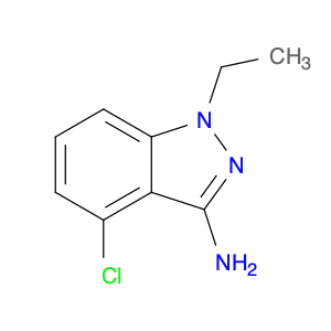 1H-Indazol-3-amine, 4-chloro-1-ethyl-