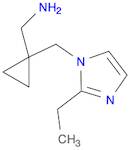 Cyclopropanemethanamine, 1-[(2-ethyl-1H-imidazol-1-yl)methyl]-