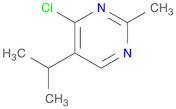 Pyrimidine, 4-chloro-2-methyl-5-(1-methylethyl)-