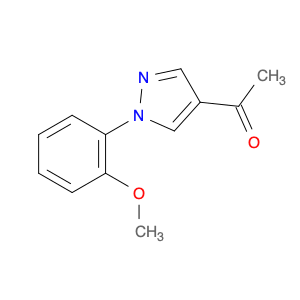 Ethanone, 1-[1-(2-methoxyphenyl)-1H-pyrazol-4-yl]-