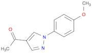 Ethanone, 1-[1-(4-methoxyphenyl)-1H-pyrazol-4-yl]-