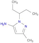 1H-Pyrazol-5-amine, 1-(1-ethylpropyl)-3-methyl-