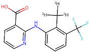 3-Pyridinecarboxylic acid, 2-[[2-(methyl-d3)-3-(trifluoromethyl)phenyl]amino]-