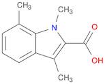 1H-Indole-2-carboxylic acid, 1,3,7-trimethyl-