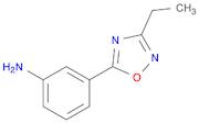 Benzenamine, 3-(3-ethyl-1,2,4-oxadiazol-5-yl)-