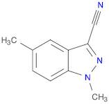 1H-Indazole-3-carbonitrile, 1,5-dimethyl-