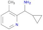 2-Pyridinemethanamine, α-cyclopropyl-3-methyl-