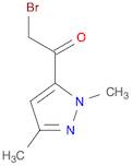 Ethanone, 2-bromo-1-(1,3-dimethyl-1H-pyrazol-5-yl)-