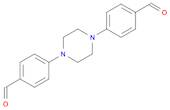 Benzaldehyde, 4,4'-(1,4-piperazinediyl)bis-