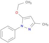 1H-Pyrazole, 5-ethoxy-3-methyl-1-phenyl-