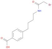 Benzoic acid, 4-[4-[(2-bromoacetyl)amino]butyl]-