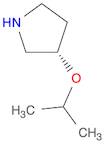 Pyrrolidine, 3-(1-methylethoxy)-, (3S)-