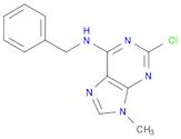 9H-Purin-6-amine, 2-chloro-9-methyl-N-(phenylmethyl)-