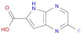 5H-Pyrrolo[2,3-b]pyrazine-6-carboxylic acid, 2-fluoro-