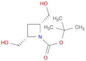 1-Azetidinecarboxylic acid, 2,4-bis(hydroxymethyl)-, 1,1-dimethylethyl ester, (2R,4S)-