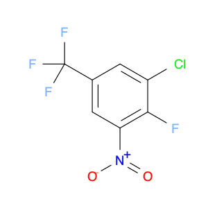 Benzene, 1-chloro-2-fluoro-3-nitro-5-(trifluoromethyl)-