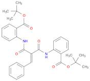 Benzoic acid, 2,2'-[[1,3-dioxo-2-(phenylmethylene)-1,3-propanediyl]diimino]bis-, bis(1,1-dimethy...