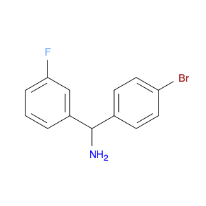 Benzenemethanamine, α-(4-bromophenyl)-3-fluoro-