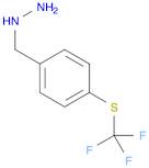 Hydrazine, [[4-[(trifluoromethyl)thio]phenyl]methyl]-