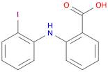 Benzoic acid, 2-[(2-iodophenyl)amino]-