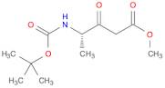 Pentanoic acid, 4-[[(1,1-dimethylethoxy)carbonyl]amino]-3-oxo-, methyl ester, (4S)-