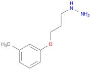 Hydrazine, [3-(3-methylphenoxy)propyl]-