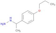 Hydrazine, [1-(4-propoxyphenyl)ethyl]-