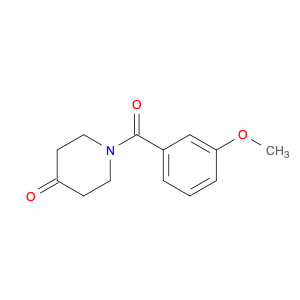 4-Piperidinone, 1-(3-methoxybenzoyl)-