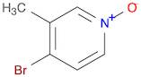 Pyridine, 4-bromo-3-methyl-, 1-oxide