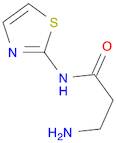 Propanamide, 3-amino-N-2-thiazolyl-