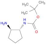 Carbamic acid, N-[(1R,2R)-2-aminocyclopentyl]-, 1,1-dimethylethyl ester