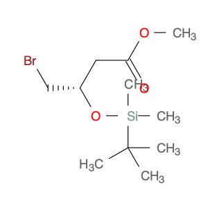 Methyl (s)-(-)-4-bromo-3-tert-butyldimethylsilyloxybutanoate