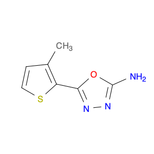 1,3,4-Oxadiazol-2-amine, 5-(3-methyl-2-thienyl)-