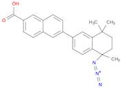 [2,2'-Binaphthalene]-6-carboxylic acid, 5'-azido-5',6',7',8'-tetrahydro-5',8',8'-trimethyl-