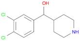 4-Piperidinemethanol, α-(3,4-dichlorophenyl)-