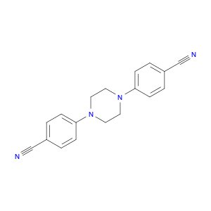 Benzonitrile, 4,4'-(1,4-piperazinediyl)bis-