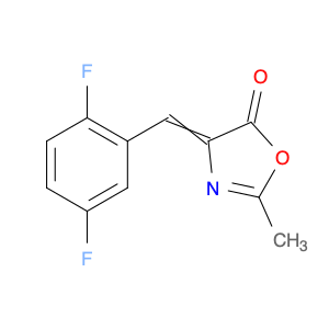 5(4H)-Oxazolone, 4-[(2,5-difluorophenyl)methylene]-2-methyl-