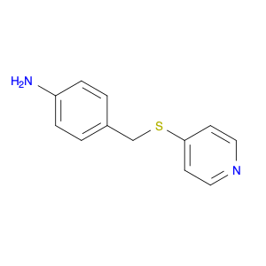 Benzenamine, 4-[(4-pyridinylthio)methyl]-